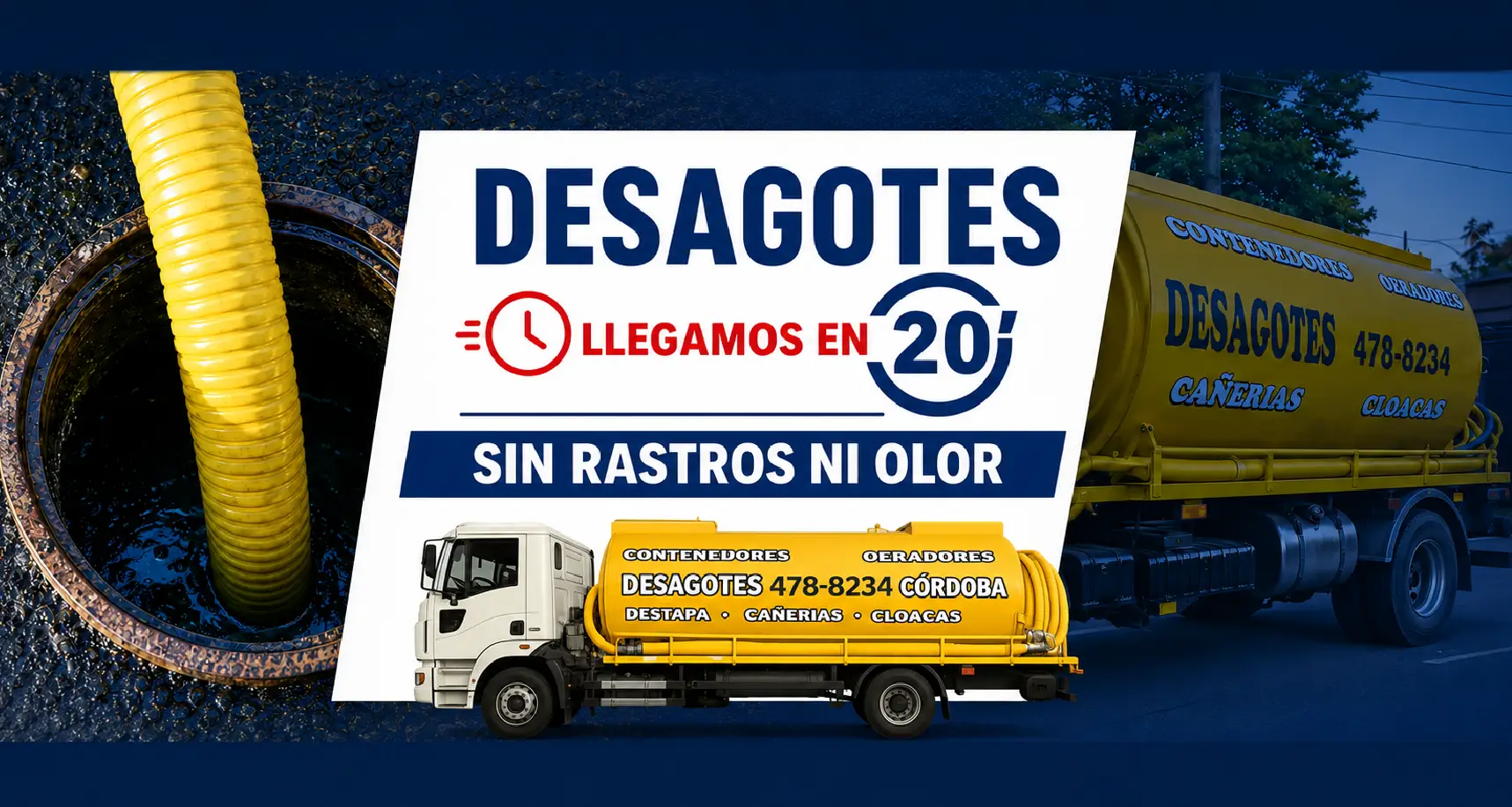 Desagotes en Córdoba